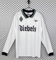 1995-1996 Monchengladbach Home Long Sleeve Retro Soccer Jersey