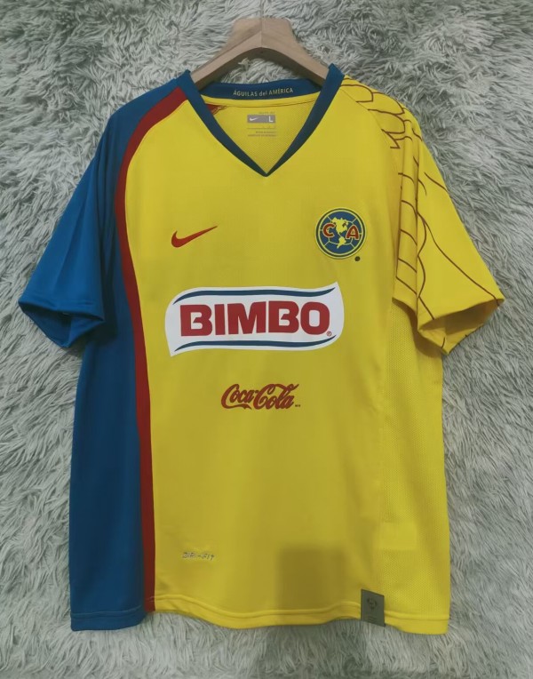 2007-2008 Club America Home Retro Soccer Jersey