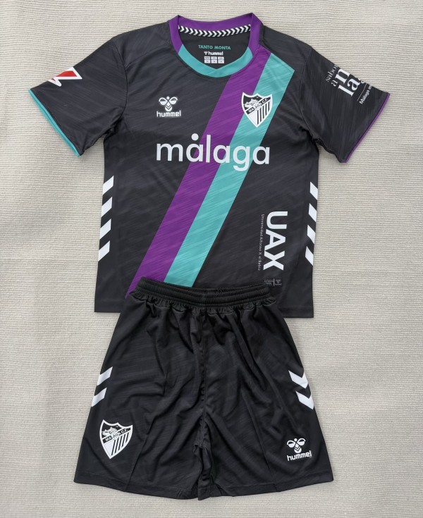 25-26 Malaga Third Kids Soccer Jersey