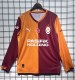 25-26 Galatasaray Home Long Sleeve Fans Soccer Jersey (五星)