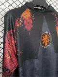 25-26 NetherIands GoalKeeper Long sleeves Fans Soccer Jersey