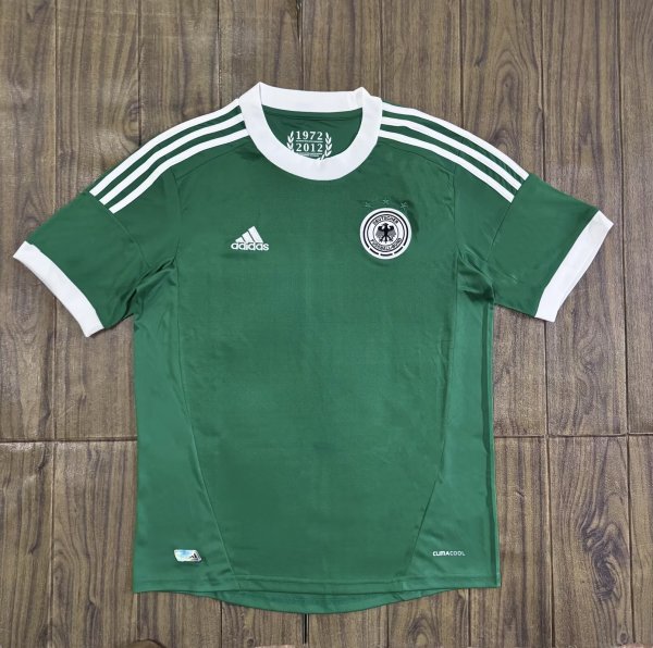 2012 Germany Away Retro Soccer Jersey