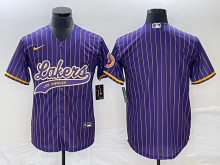 2025 MLB Los Angeles Lakers New Pattern Jersey