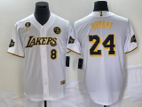 2025 MLB Los Angeles Lakers New Pattern Jersey