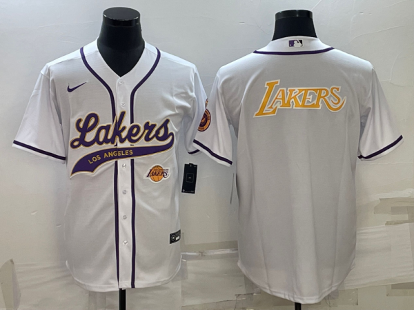 2025 MLB Los Angeles Lakers New Pattern Jersey