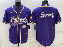 2025 MLB Los Angeles Lakers New Pattern Jersey