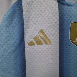 2026 World Cup Argentina Home Women Player Version Soccer Jersey (女)
