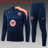 25-26 BAR High Quality Kids Half Pull Tracksuit