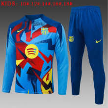 25-26 BAR High Quality Kids Half Pull Tracksuit