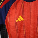2026 World Cup Spain Home Women Player Version Soccer Jersey (女)