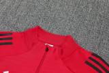 25-26 River Plate High Quality Half Pull Tracksuit
