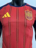 2026 World Cup Spain Home Player Version Soccer Jersey