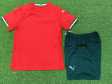 25-26 Portugal Home Kids Player Version Soccer Jersey