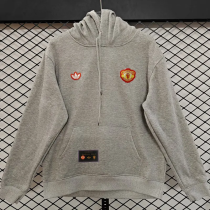 25-26 Man Utd Grey Hoody 灰色(加绒)