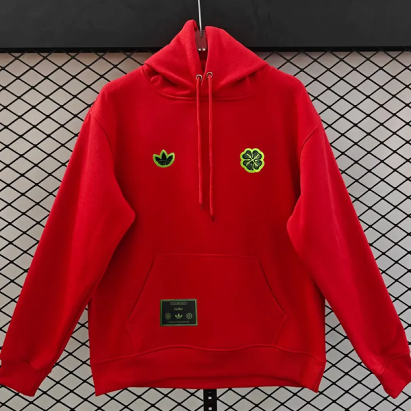 25-26 Celtic Red Hoody 红色(加绒)
