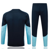 26-27 Argentina High Quality Half Pull Tracksuit