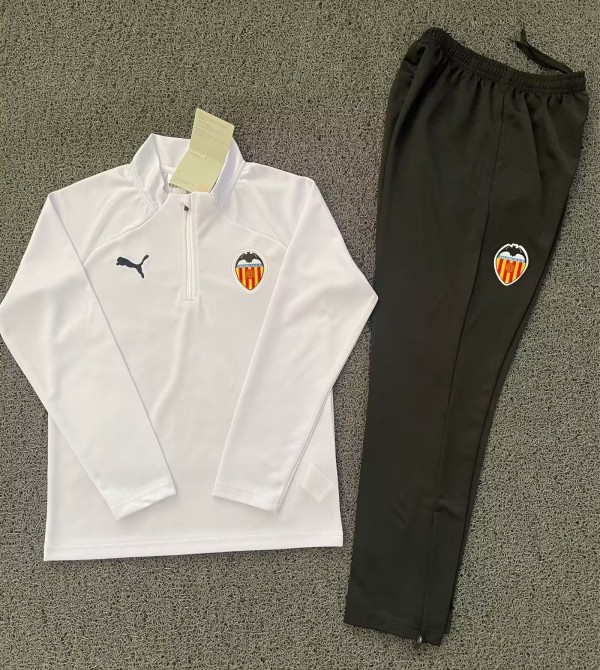 25-26 Valencia High Quality Half Pull Tracksuit