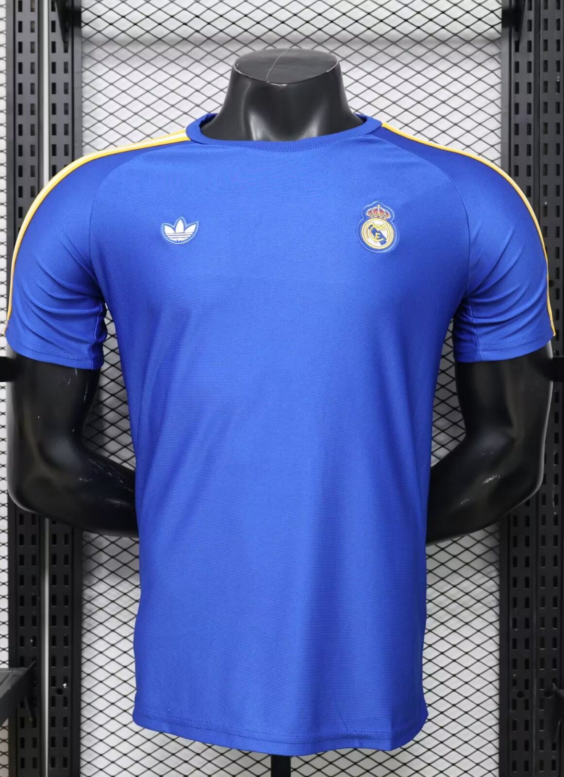 US$ 18.00 - 26-27 RMA Blue Player Version Training shirts - www.yffut.com