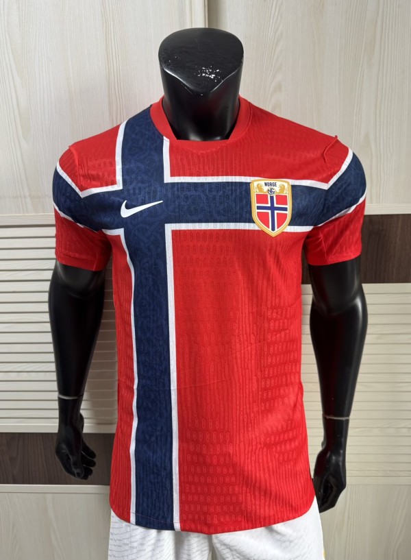 2026 Norway Home Player Version Soccer Jersey