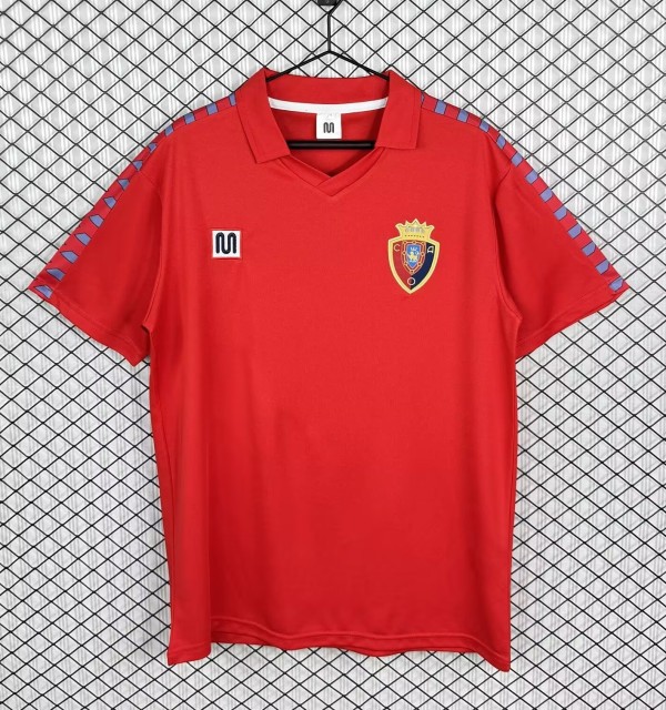 1983 Osasuna Home Retro Soccer Jersey