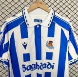 26-27 Real Sociedad Retro Version Fans Soccer Jersey
