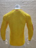 25-26 Colombia Home Long Sleeve Player Version Soccer Jersey*长袖球员