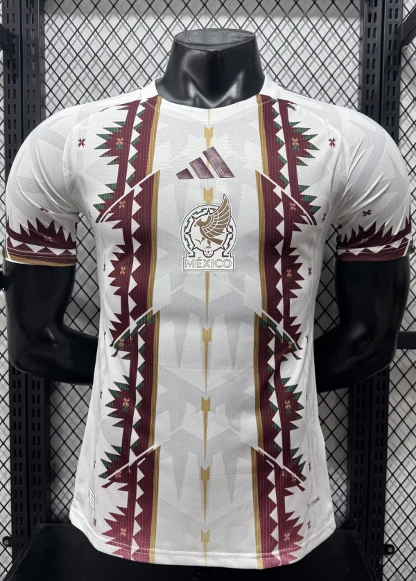 26-27 Mexico White Special Edition Player Version Soccer Jersey