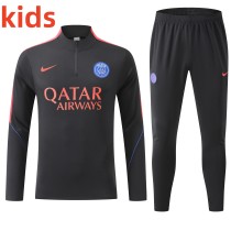 26-27 PSG High Quality Kids Half Pull Tracksuit