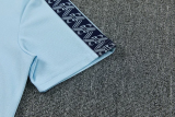 26-27 Man City Short shirts and Long trousers Suit (圆领)