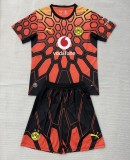26-27 Dortmund Orange Goalkeeper Kids Soccer Jersey