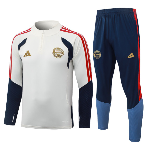 26-27 Bayern High Quality Half Pull Tracksuit