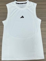2026 AD White Tight Tank Top