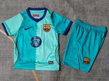 26-27 BAR Third Leaked Edition Kids Soccer Jersey