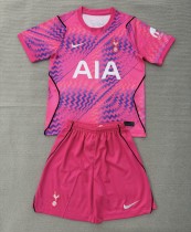 26-27 TOT Pink GoalKeeper Kids Soccer Jersey