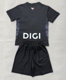 26-27 Bilbao Black GoalKeeper Kids Soccer Jersey