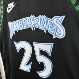 26-27 TIMBERWOLVES Top Quality Hot Pressing NBA Jersey
