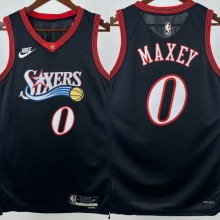26-27 76ERS BLAZERS Top Quality Hot Pressing NBA Jersey