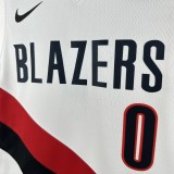 26-27  TRAIL BLAZERS Top Quality Hot Pressing NBA Jersey