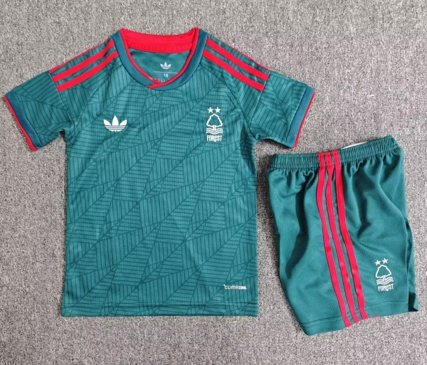 26-27 Nottingham Away Kids Soccer Jersey