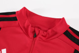 26-27 Man Utd High Quality Kids Half Pull Tracksuit
