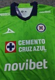 26-27 Cruz Azul Green GoalKeeper Fans Soccer Jersey