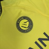 26-27 AL-Nassr Home Fans Soccer Jersey*带广告