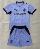 26-27 Marseille Third Kids Soccer Jersey