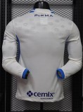 26-27 Cruz Azul Away Long Sleeve Player Version Soccer Jersey*长袖球员