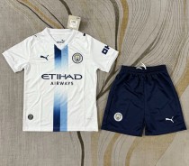26-27 Man City Third Kids Soccer Jersey