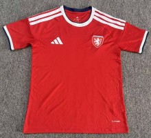 27-28 Czech Republic Home Fans Soccer Jersey