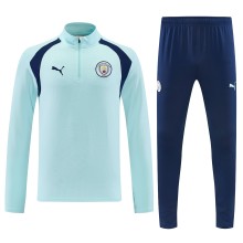 26-27 Man City High Quality Half Pull Tracksuit
