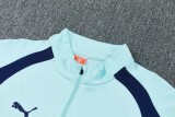 26-27 Man City High Quality Half Pull Tracksuit