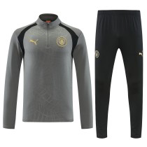 26-27 Man City High Quality Half Pull Tracksuit