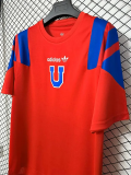 26-27 Universidad De Chile EQT Red Training Shirts